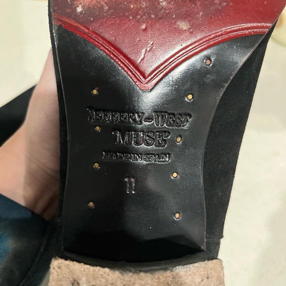 Jeffrey West Muse Boots in Black Suede, Men's size 12 - Picture 13 of 13